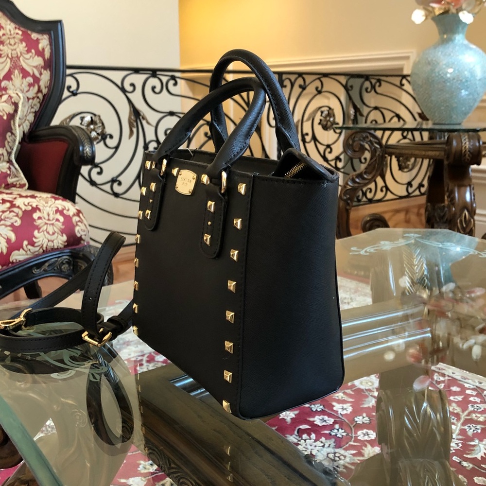 Michael Kors studded sandrine handbag&wallet set - Picture 3 of 8